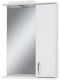 Vonios spintelė Sanservis Z-50 Standart with Mirror White 50x86.5x17cm