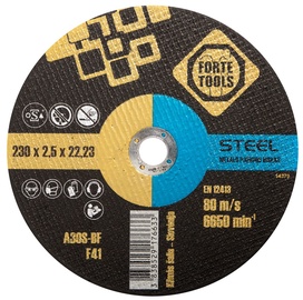 Пильный диск Forte Tools, 230 мм x 2.5 мм x 22.23 мм