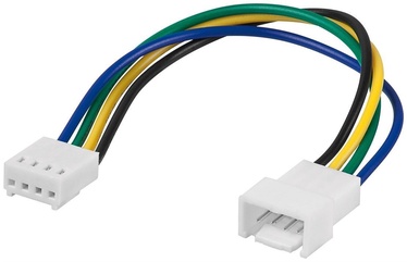 Goobay Extension Cable Fan Male To Fan Female 0.15m