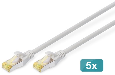 Провод Assmann DIGITUS Professional patch cable, серый, 7 м