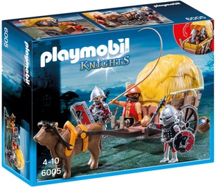Playmobil Hawk Knights With Camouflage Wagon 6005