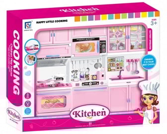 Askato Happy Little Cooking Kitchen Pink 106366