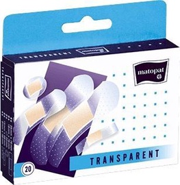 Plaaster Matopat Transparent Plaster 20pcs