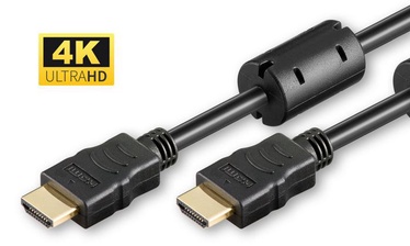 Kabelis MicroConnect HDM19191.5V1.4FC HDMI Male (vyriška), HDMI Male (vyriška), 1.5 m, juoda