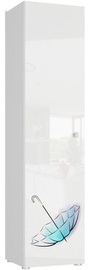 Skapītis Tuckano Bella 01 White, 500x2010x450 mm