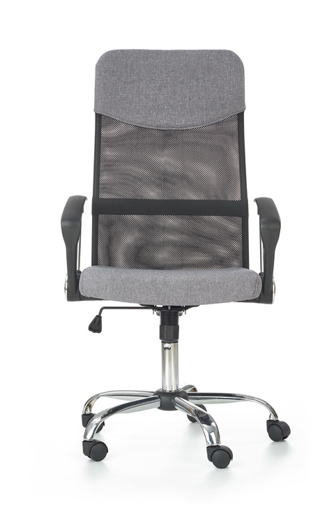 Biroja krēsls Vire 2, 61 x 63 x 110 - 120 cm, melna/pelēka
