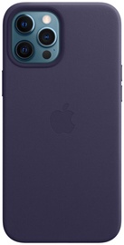Apple MagSafe Leather Back Case For Apple iPhone 12 Pro Max Deep Violet
