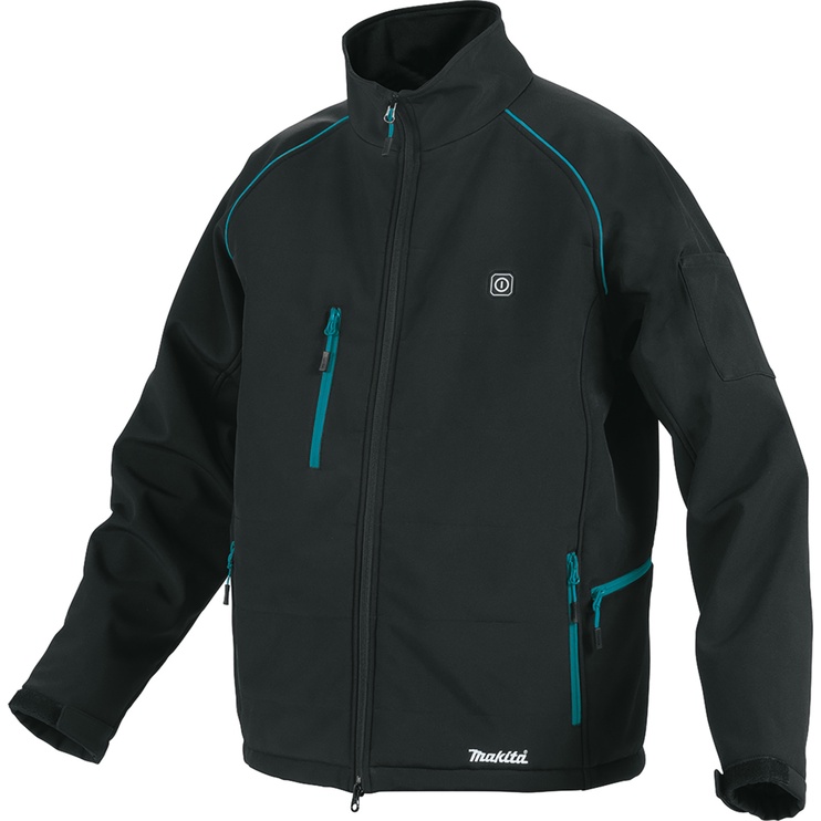 Рабочая куртка Makita DCJ205ZL, черный, полиэстер, M размер