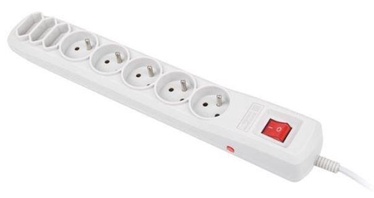 Natec Surge Protector 8 Outlet Grey 3m