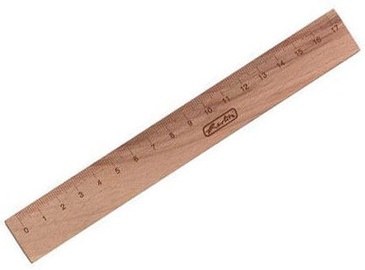 Herlitz Wooden Ruler 17cm 08700056