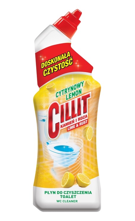 Гель для чистки туалета Cillit, 0.75 л