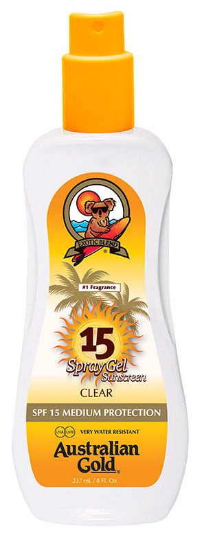 australian gold spray gel spf 15