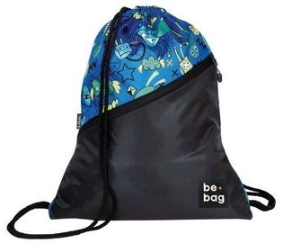 Rokassoma Be.bag Daily Daily Monster Party, zila/melna