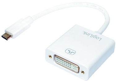 Adapteris Logilink USB-C 3.1 To DVI USB 3.0 Type C male, DVI