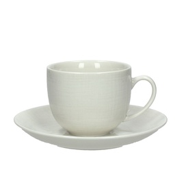 Tognana Victoria Cups And Saucers Set White 6pcs
