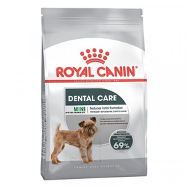 Sausā suņu barība Royal Canin Dental Care Mini, mājputnu gaļa, 3 kg