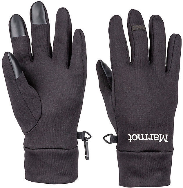 Перчатки, для женщин Marmot Power Stretch Connect, черный, M