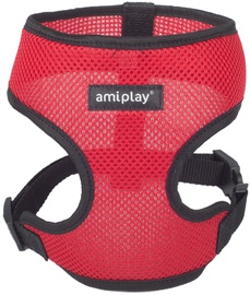 Koerte traksid Amiplay Air, punane, 450 - 600 mm x 39 mm, 45-60