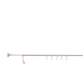 Karnīze Domoletti LK20GZ09/3, 300 cm, Ø 19 mm, balta