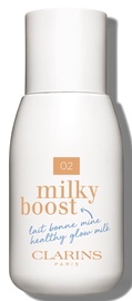 Tonālais krēms Clarins Milky Boost Healthy Glow 02 Milky Nude, 50 ml