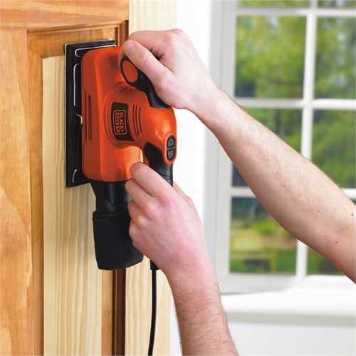 Виброшлифовальная машина Black & Decker KA320EKA, 2.5 кг, 240 Вт
