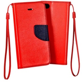 Mocco Fancy Book Case For LG K350 K8 Red/Blue