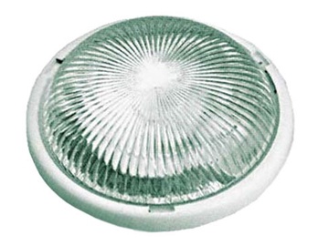 Valgusti Lena Luna 013027, 100W, E27, IP44, valge, 23.9 cm x 9.5 cm