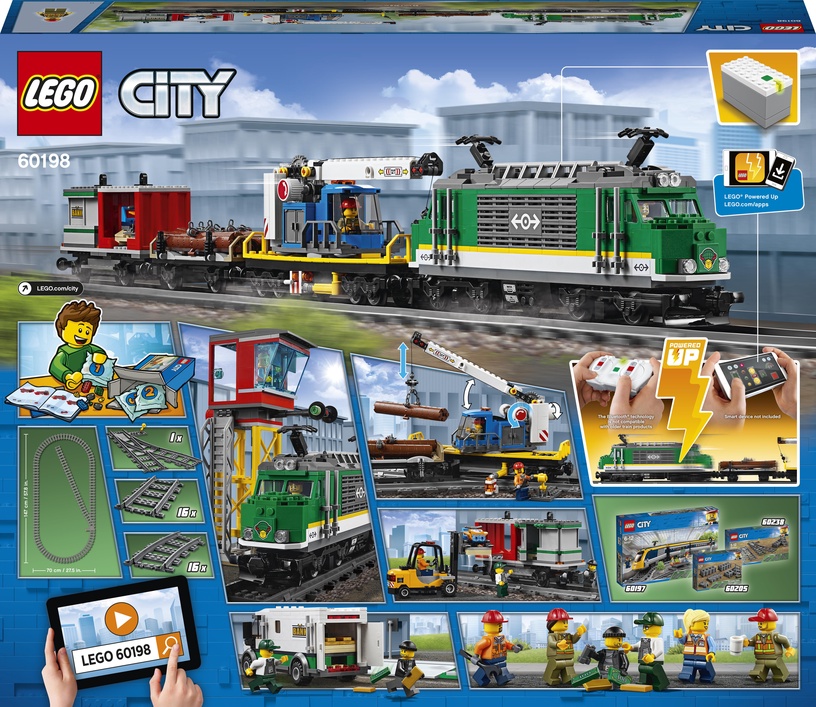 Konstruktor LEGO City Kaubarong 60198, 1226 tk