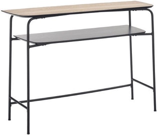 Konsoles galds Halmar Genua KN1 Ash/Black, 1100x350x780 mm