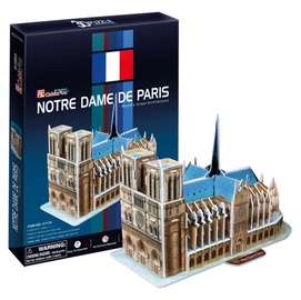 3D puzle Cubicfun Notre Dame De Paris 3D, 40 gab.