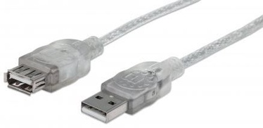 Laidas Manhattan USB to USB USB 2.0 A male, USB 2.0 A female, 3 m