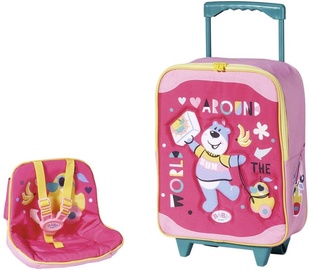 Zapf Creation Baby Born Holiday Trolley With Doll Seat 828441