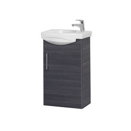 Komplekt Riva Sense SA40-18A Bathroom Cabinet Anthracite