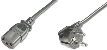 Assmann Cable Schuko / IEC C13 Black 0.75m