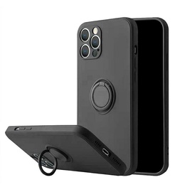 Чехол Mocco Pastel Ring For Xiaomi Redmi Note 9, черный