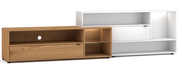 Svetainės baldų komplektas Vivaldi Meble Lets Rock Artisan Oak/White