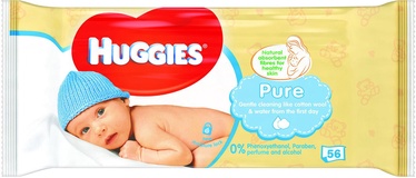 Huggies Pure 56pcs