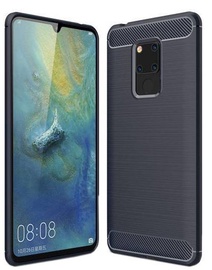 Hurtel Carbon Back Case For Huawei Mate 20 Blue