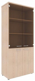 Biroja skapis Skyland Office X-Ten XHC 85.2 Tiara Beech, 85.6х43.2х195.5 cm