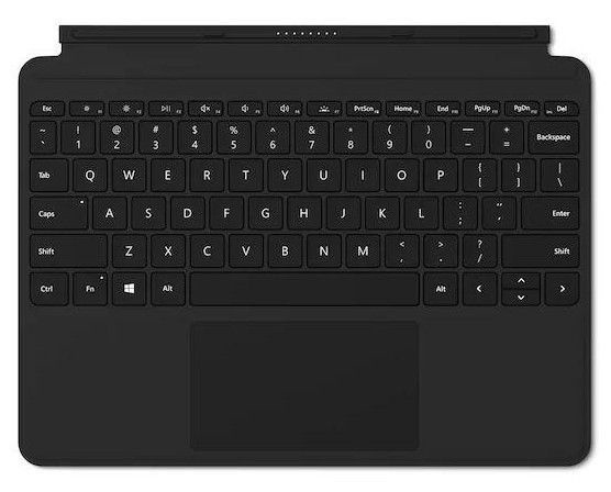 Klaviatūra Microsoft Surface Cover Black QJW-00007 EN, melna, bezvadu