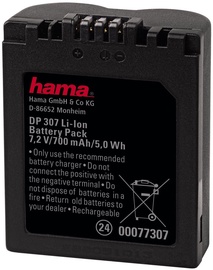 Hama DP 307 Li-Ion Battery for Panasonic CGR-S006E