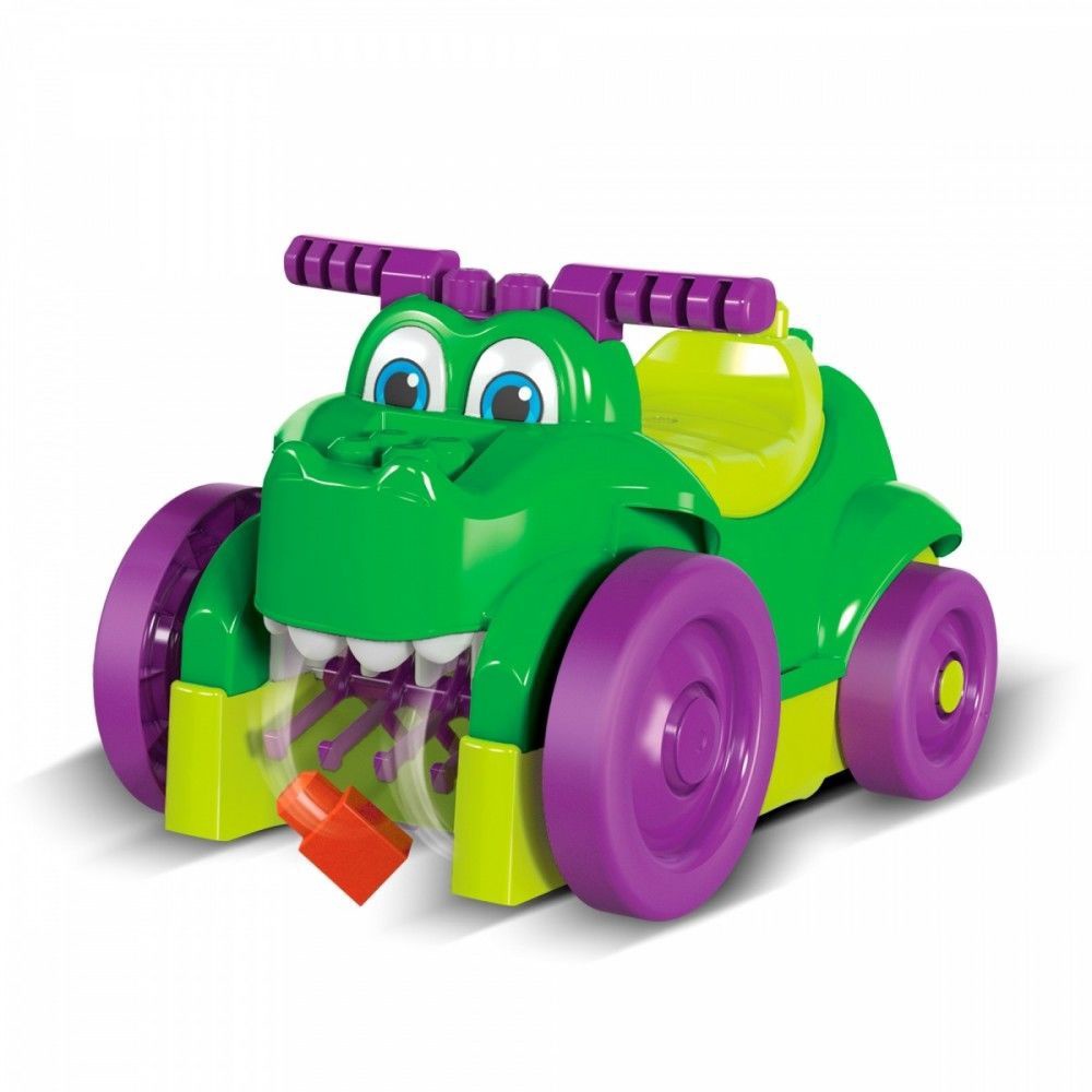 mega bloks ride n chomp croc