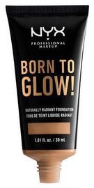 NYX Born To Glow Naturally Radiant Foundation Camel 30ml