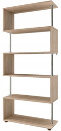 Plaukts Tuckano John Sonoma Oak, 790x1750x330 mm