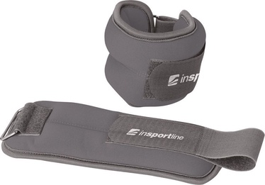 inSPORTline Lastry Neoprene Weights 2x2kg Gray