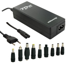Whitenergy Universal Laptop AC Power Adapter 70W Black