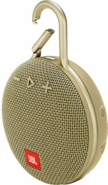 JBL Clip 3 Bluetooth Speaker Desert Sand