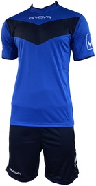 Givova Vittoria Set Blue/Black XS