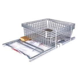 Korvsüsteem EasyRun RS104M, 104x45x50cm, hõbe