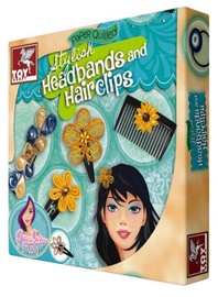 Toy Kraft Paper Quilled Stylish Headbands And Hairclips 39600
